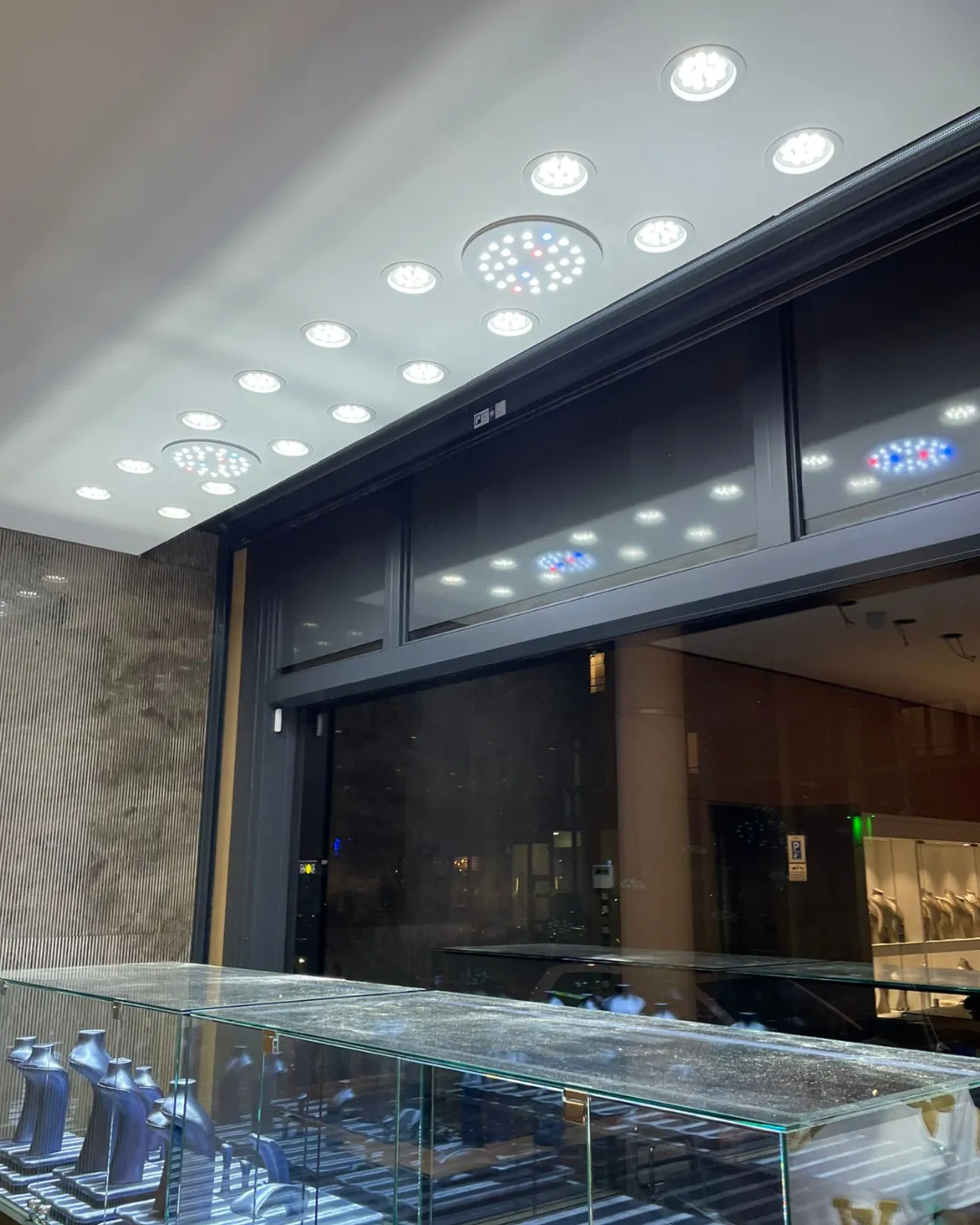 Verlichtingsinstallatie Retail